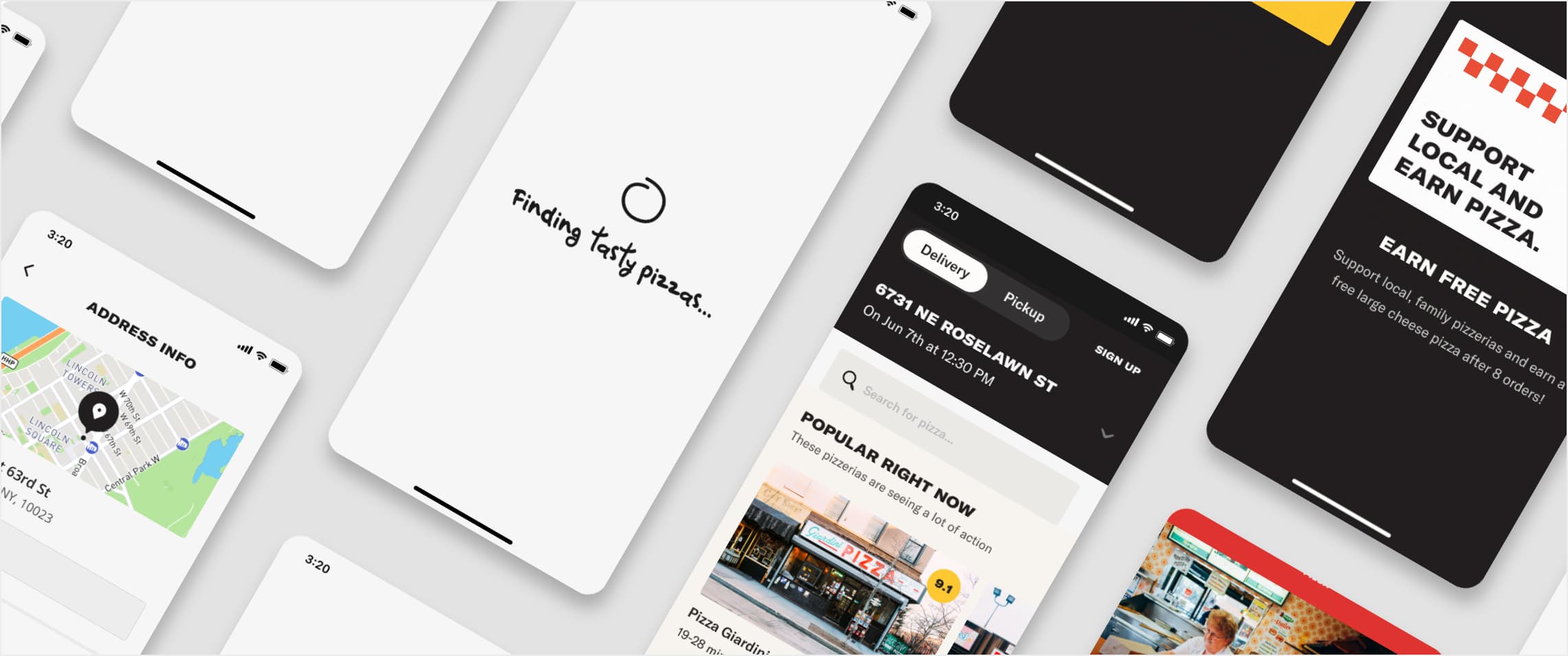 Slice mobile app redesign showcase